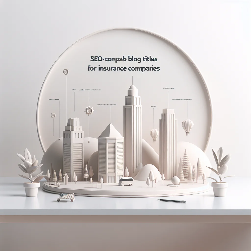 Sigorta Şirketleri İçin SEO Uyumlu Blog Başlıkları